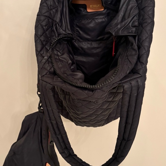 MZ Wallace Quilted Black Tote - Picture 6 of 6